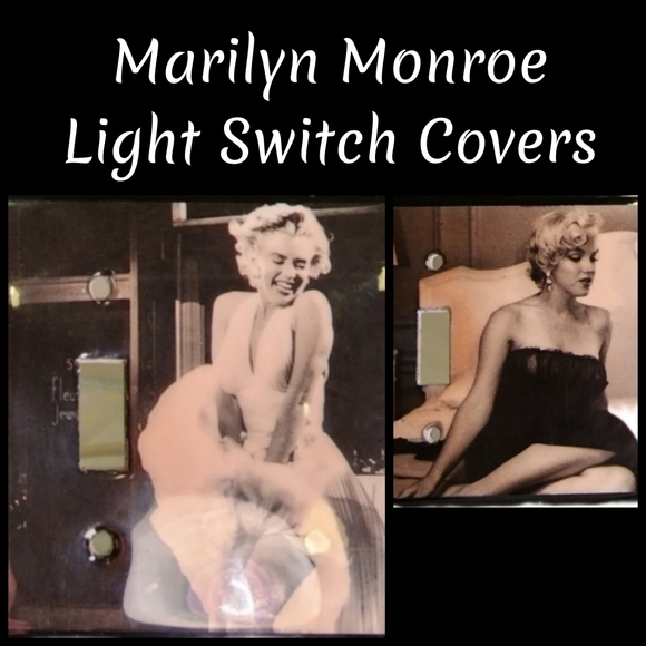 Marilyn Monroe Light Switch Covers (2) - Picture 1 of 12